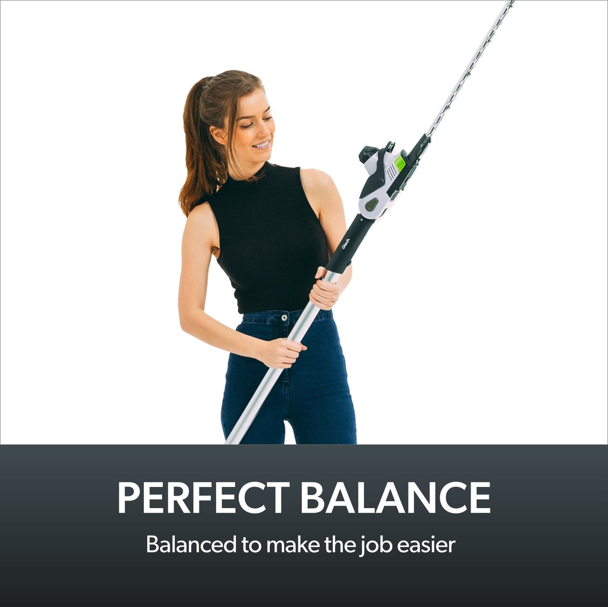 HT50 Long Reach Pole Hedge Trimmer